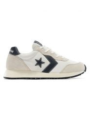 Converse Skórzane sneakersy "Omega" w kolorze beżowo-biało-czarnym rozmiar: 41. Białe trampki Converse, bez wzorów, bez zapięcia. Za 189.95 zł.