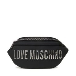 Saszetka nerka LOVE MOSCHINO. Czarne torebki klasyczne Love Moschino, bez wzorów, bez dodatków. Za 859.99 zł.