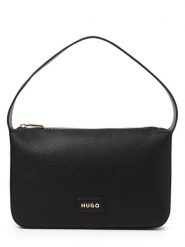 HUGO Torebka Kobiety Sztuczne włókno czarny, ONE SIZE. Czarne torby na ramię Hugo, bez wzorów, ze skóry, eleganckie, na ramię, bez dodatków. Za 549.95 zł.