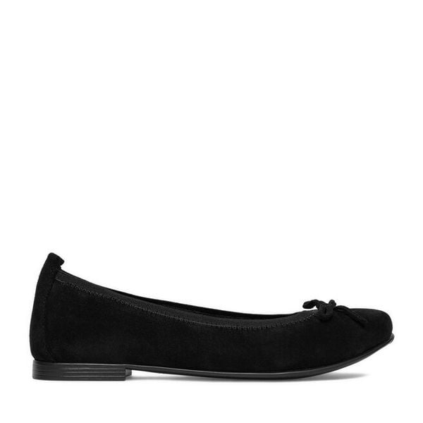 Baleriny Lasocki. Czarne baleriny Lasocki, bez wzorów, bez obcasa. Za 159.99 zł.