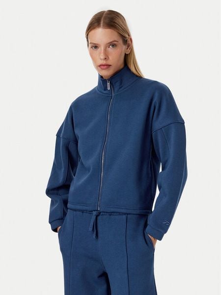 Reebok Bluza Reebok X Ewa Chodakowska Lidka RK25979CCW Granatowy Relaxed Fit. Niebieskie bluzy Reebok, xl, bez wzorów, z bawełny, bez kaptura. Za 199.99 zł.
