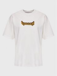 Volcom T-Shirt Voltrip B3512312 Biały Regular Fit. Białe t-shirty Volcom, s, bez wzorów, z bawełny, bez kołnierzyka, bez ramiączek. Za 39.99 zł.