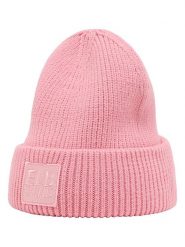 ELBSAND Czapka beanie "Nora" w kolorze różowym rozmiar: onesize. Różowe czapki ELBSAND, bez wzorów, z materiału. Za 73.99 zł.