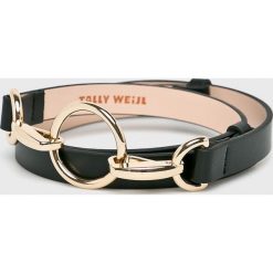 Tally Weijl - Pasek. Czarne paski TALLY WEIJL, bez wzorów, z materiału. W wyprzedaży za 29.90 zł.