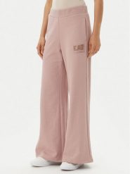 EA7 Emporio Armani Spodnie dresowe 7W000179 AF12473 U4079 Różowy Wide Leg. Czerwone spodnie dresowe EA7 Emporio Armani, xxl, bez wzorów, z bawełny. Za 379.99 zł.