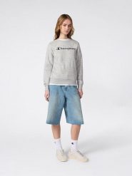 Champion Bluza w kolorze szarym rozmiar: L. Szare bluzy Champion, l, bez wzorów, z bawełny, bez kaptura. Za 110.04 zł.