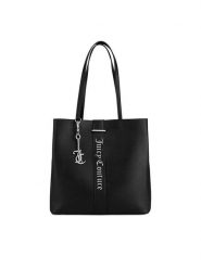 Juicy Couture Torebka CEO-BIJXT3265WVP Czarny. Czarne torebki klasyczne Juicy Couture, bez wzorów, z tworzywa sztucznego, bez dodatków. Za 319.99 zł.