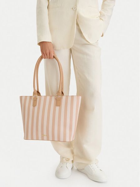 MEXX Torebka CEO-MEXX-K-006-09 Beżowy. Brązowe shopper Mexx, bez wzorów, z materiału, bez dodatków. Za 179.99 zł.
