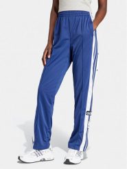 Adidas Spodnie dresowe Adibreak IP0619 Granatowy Regular Fit. Niebieskie spodnie dresowe Adidas, l, bez wzorów, z dresówki. Za 349.99 zł.