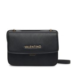 Torebka Valentino. Czarne listonoszki Valentino, bez wzorów, bez dodatków. Za 259.99 zł.