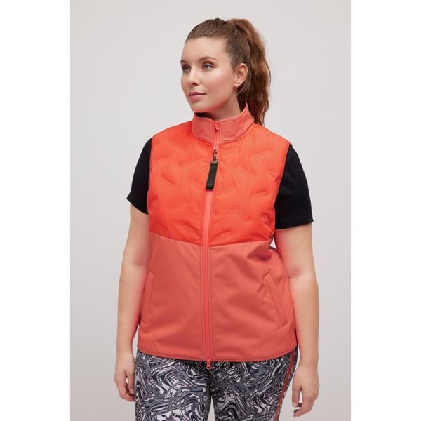 Damskie Kamizelka Softshell polarowy środek dwukierunkowy suwak. Brązowe kurtki sportowe Ulla Popken, plus size, bez wzorów, z elastanu, bez kaptura. Za 432.99 zł.