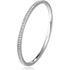 Bransoletka z kryształkami Swarovski. Szare bransoletki Metropolitan, Smithfield, Crystal Deluxe & Co., z kryształem. W wyprzedaży za 43.95 zł.
