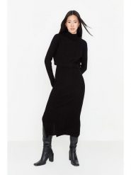 Trendyol 2-częściowy zestaw w kolorze czarnym rozmiar: L. Czarne swetry Trendyol, l, bez wzorów, ze splotem, bez ramiączek. Za 146.45 zł.