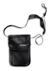 Saszetka Tatonka Skin Neck Pouch. Czarne torby na ramię Tatonka, bez wzorów, z nylonu, bez dodatków. Za 74.79 zł.