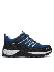 CMP Trekkingi Rigel Low 3Q13246 Niebieski. Niebieskie trekkingi CMP, ze skóry, trekkingowe. Za 479.99 zł.