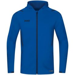 Bluza dresowa z kapturem Jako Challenge. Niebieskie bluzy JAKO, s, bez wzorów, z dresówki, z kapturem. Za 326.45 zł.