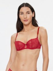Chantelle Biustonosz z fiszbiną C21U50 Czerwony. Czerwone biustonosze Chantelle, bez wzorów, z syntetyku. Za 249.99 zł.