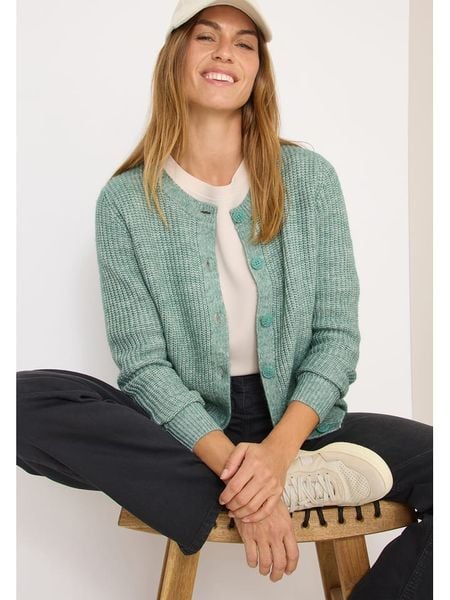 Cecil Kardigan w kolorze turkusowym rozmiar: S. Niebieskie kardigany Cecil, s, bez wzorów, ze splotem. Za 104.89 zł.