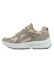 GAP Sneakersy w kolorze beżowo-oliwkowym rozmiar: 41. Brązowe trampki GAP, bez wzorów, bez zapięcia. Za 174.95 zł.
