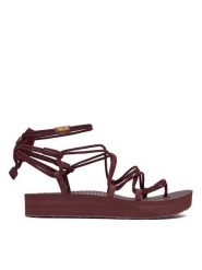 Teva Sandały Midform Infinity 1127890 Bordowy. Czerwone sandały Teva, bez wzorów, z materiału, bez obcasa, na płaskiej podeszwie, bez zapięcia. Za 299.99 zł.