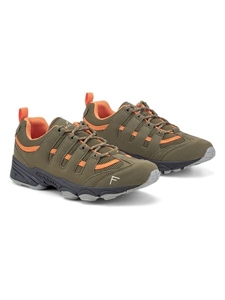 Freyling Sneakersy w kolorze oliwkowo-pomarańczowym rozmiar: 40. Brązowe trampki Freyling, bez wzorów, bez zapięcia. Za 124.95 zł.