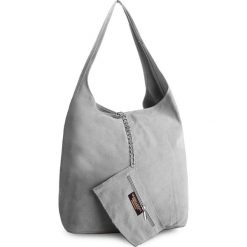 Torebka CREOLE - K10408 Jasny Szary. Szare torebki klasyczne Creole, bez wzorów, ze skóry, bez dodatków. Za 149.00 zł.