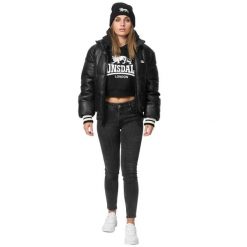 Parka dla kobiet Lonsdale Hybrasal. Białe parki Lonsdale, na zimę, xs, z gumy, z kapturem. Za 424.00 zł.