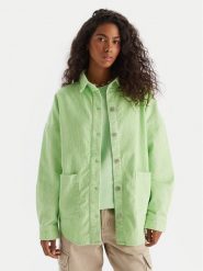 Roxy Koszula Kick Back Washed Cord ERJWT03697 Zielony Regular Fit. Zielone koszule Roxy, xs, bez wzorów, z bawełny, bez kołnierzyka, bez ramiączek. Za 299.99 zł.