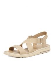 Lasocki Sandały CEO-WI23-MALTA-01 Beżowy. Brązowe sandały Lasocki, bez wzorów, ze skóry, bez obcasa, na płaskiej podeszwie, bez zapięcia. Za 149.99 zł.