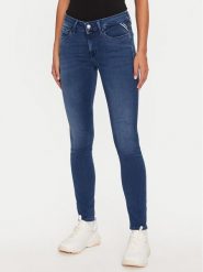 REPLAY Jeansy WH689 .000.817 743 Niebieski Skinny Fit. Niebieskie jeansy Replay, bez wzorów. Za 289.99 zł.