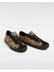 Vans Skórzane sneakersy w kolorze czarno-beżowym rozmiar: 45. Brązowe trampki Vans, bez wzorów, bez zapięcia. Za 136.13 zł.