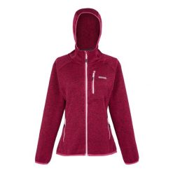Bluza Polarowa Damska Melanżowy Z Kapturem Newhill. Czerwone bluzy Regatta, xs, bez wzorów, z polaru, z kapturem. Za 95.99 zł.