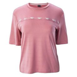 T-shirt Damski Lady Elsu. Czerwone koszulki sportowe Hi-tec, bez wzorów, bez ramiączek. Za 93.99 zł.