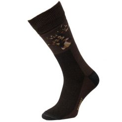 Skarpety myśliwskie unisex Tagart Pro-line Deer z wełny merino. Brązowe skarpety tagart, bez wzorów, z lycry. Za 59.00 zł.