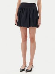 ONLY Spódnica mini Lia 15350112 Czarny Regular Fit. Czarne spódnice Only, s, bez wzorów, z bawełny, mini. Za 89.99 zł.