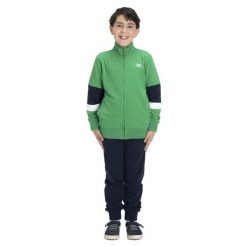 Bluza z bawełna z pełny zamek błyskawiczny na co dzień. Niebieskie bluzy LEONE 1947 APPAREL, bez wzorów, z bawełny, bez kaptura. W wyprzedaży za 132.85 zł.