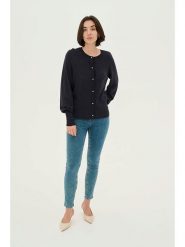 CULTURE Kardigan w kolorze granatowym rozmiar: XS. Niebieskie kardigany Culture, xs, bez wzorów. Za 104.99 zł.