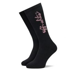 Skarpety wysokie unisex Off-White. Czarne skarpety OFF-WHITE, bez wzorów. Za 119.99 zł.
