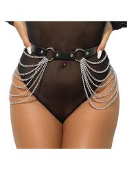 INTIMAX Paski harness w kolorze czarnym rozmiar: S. Czarne paski INTIMAX, bez wzorów, z materiału. Za 77.45 zł.