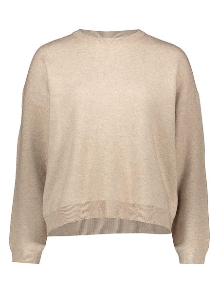 ONLY Sweter w kolorze beżowym rozmiar: XS. Brązowe swetry Only, s, bez wzorów, z materiału, bez ramiączek. Za 56.93 zł.