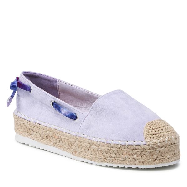 Espadryle Jenny Fairy. Fioletowe espadryle Jenny Fairy, bez wzorów, bez obcasa, bez zapięcia. Za 119.99 zł.