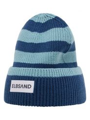 ELBSAND Czapka beanie "Norid" w kolorze granatowo-błękitnym rozmiar: onesize. Niebieskie czapki ELBSAND, bez wzorów, z materiału. Za 73.99 zł.