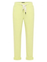 ELBSAND Spodnie dresowe "Brinja" w kolorze zielonym rozmiar: M. Zielone spodnie dresowe ELBSAND, m, bez wzorów, z dresówki. Za 158.84 zł.