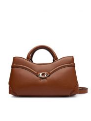 Guess Torebka Dea HWBG79 93060 Brązowy. Brązowe torebki klasyczne Guess, z aplikacjami, ze skóry, bez dodatków. Za 679.99 zł.