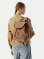 Calvin Klein Plecak Emblem Aop Jacquard LV04F3536G Brązowy. Brązowe plecaki Calvin Klein, bez wzorów, z materiału. Za 649.99 zł.