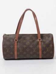 Louis Vuitton Torebka "Papillon 30" w kolorze brązowym - 30 x 15 x 15 cm rozmiar: onesize. Brązowe torebki klasyczne Louis Vuitton, bez wzorów, z materiału, bez dodatków. Za 3,588.99 zł.
