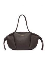 GINO ROSSI Torebka RC-19683 Brązowy. Brązowe torebki klasyczne Gino Rossi, bez wzorów, z materiału, bez dodatków. Za 299.99 zł.