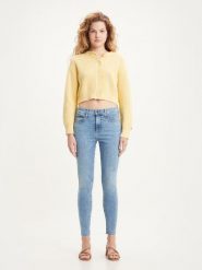 Levi´s Dżinsy "720" - Super Skinny fit - w kolorze błękitnym rozmiar: W26/L28. Niebieskie jeansy l, z aplikacjami, z podwyższonym stanem. Za 171.68 zł.