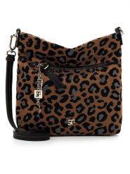 SURI FREY Torebka "Tammy" w kolorze jasnobrązowo-czarnym - 27 x 25 x 5 cm rozmiar: onesize. Brązowe torby na ramię Suri Frey, bez wzorów, z materiału, na ramię, bez dodatków. Za 73.99 zł.