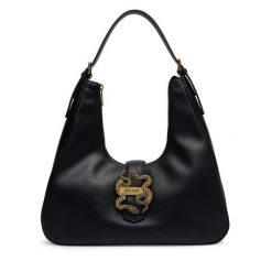 Torebka Just Cavalli. Czarne torebki klasyczne Just Cavalli, bez wzorów, bez dodatków. Za 794.99 zł.